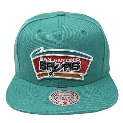 San Antonio Spurs Men’s Teal Mitchell & Ness NBA Core Basic Snapback Hat San Antonio Spurs Men’s Teal Mitchell & Ness NBA Core Basic Snapback Hat