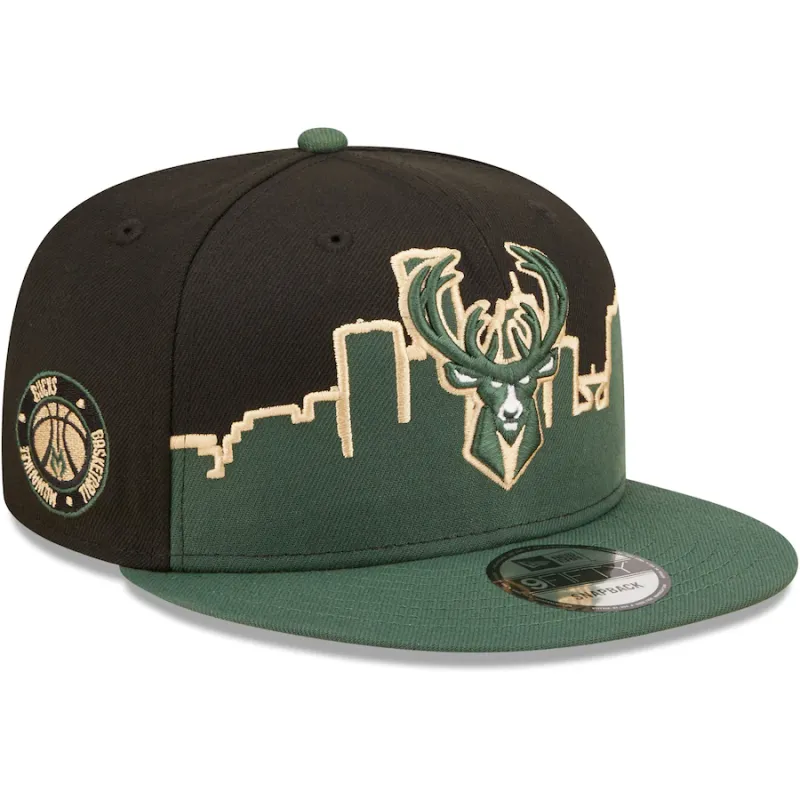 Milwaukee Bucks Men’s NBA Tip Off New Era 9Fifty Snapback Hat Milwaukee Bucks Men’s NBA Tip Off New Era 9Fifty Snapback Hat