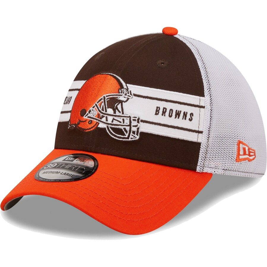 Cleveland Browns Men’s New Era 39Thirty Banded Flex Fit Hat Cleveland Browns Men’s New Era 39Thirty Banded Flex Fit Hat