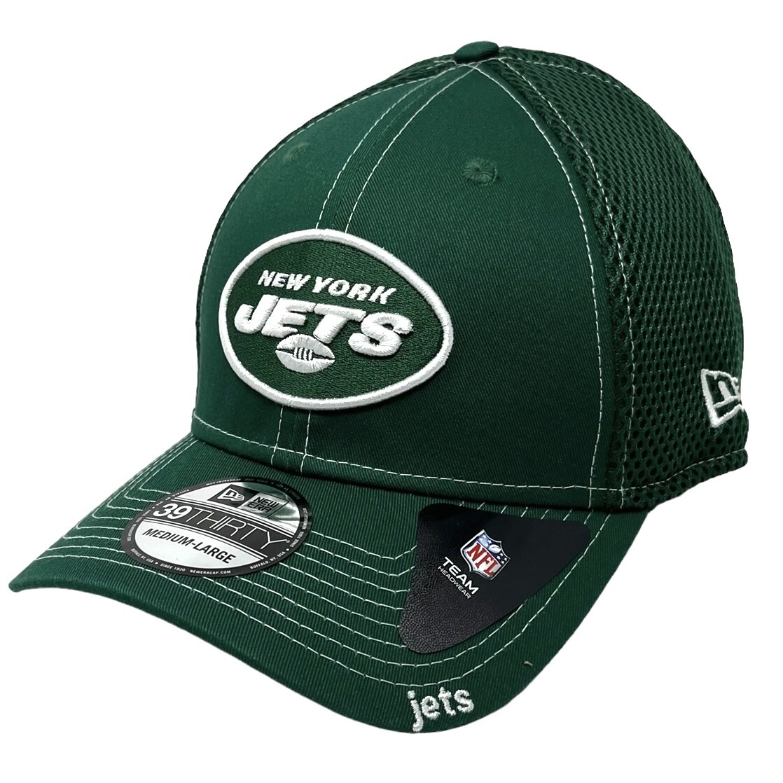 New York Jets Men’s Sport New Era 39Thirty Flex Fit Hat New York Jets Men’s Sport New Era 39Thirty Flex Fit Hat