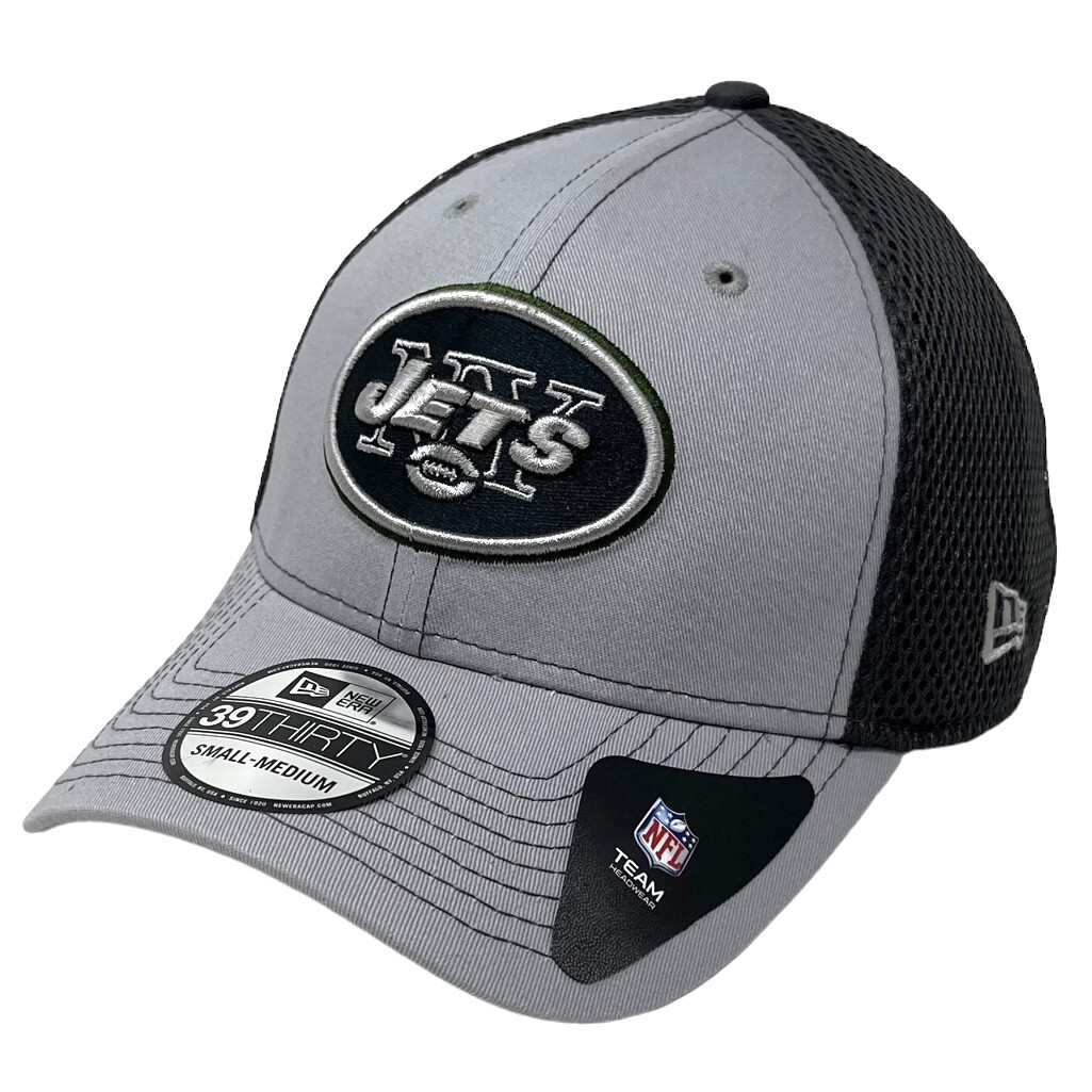New York Jets Men’s Gray Neo New Era 39Thirty Flex Fit Draft Hat