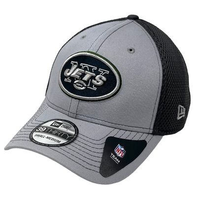 New York Jets Men’s Gray Neo New Era 39Thirty Flex Fit Draft Hat