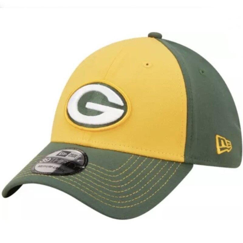 Green Bay Packers Men's Classic New Era 39Thirty Flex Fit Hat Green Bay Packers Men's Classic New Era 39Thirty Flex Fit Hat