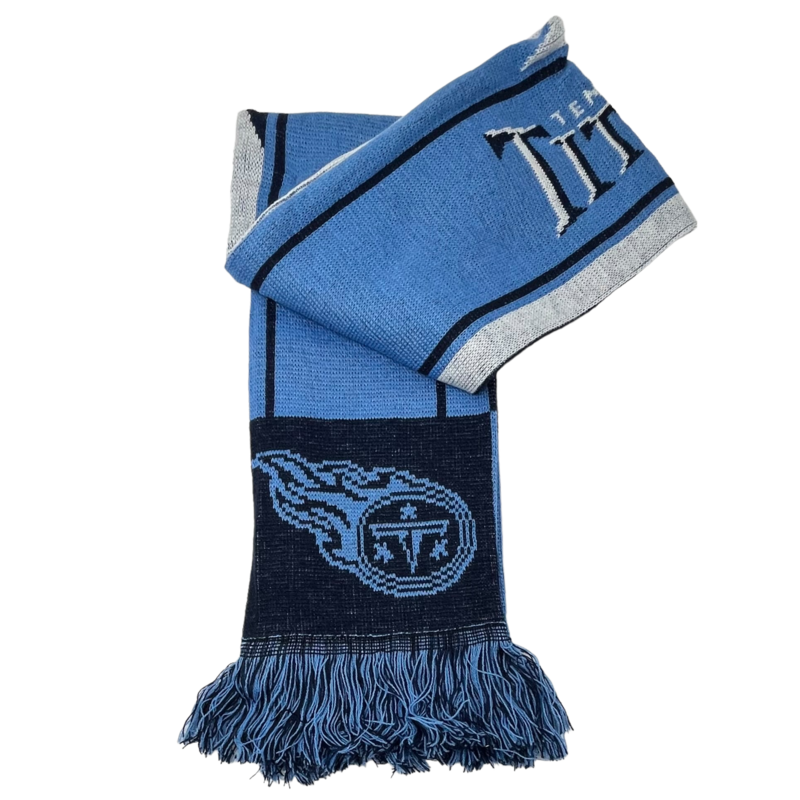 Tennessee Titans Color Wave Adult Knit Scarf Tennessee Titans Color Wave Adult Knit Scarf