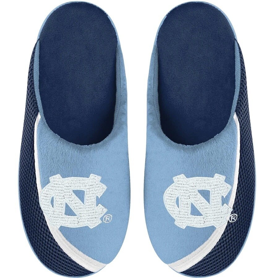 North Carolina Tar Heels Men’s Color Edge Forever Slippers North Carolina Tar Heels Men’s Color Edge Forever Slippers