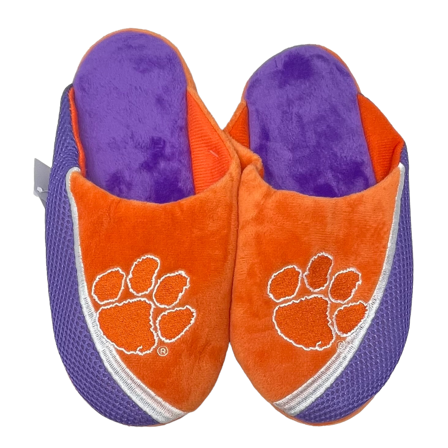 Clemson Tigers Men’s Color Edge Forever Slippers Clemson Tigers Men’s Color Edge Forever Slippers