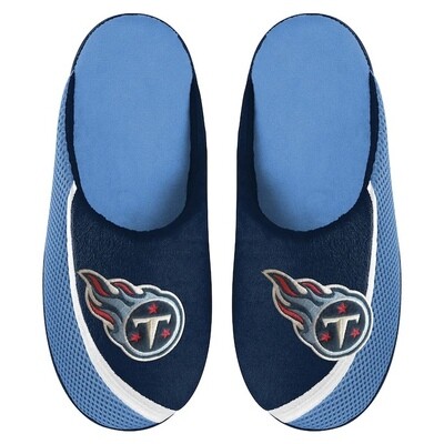 Tennessee Titans Men's Color Edge Forever Slippers Tennessee Titans Men's Color Edge Forever Slippers