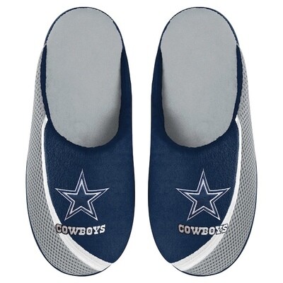 Dallas Cowboys Men's Color Edge Forever Slippers