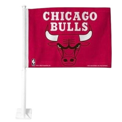 Chicago Bulls Car Flag