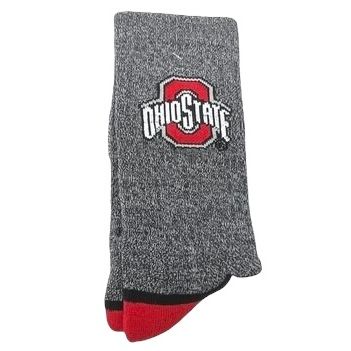 Ohio State Buckeyes Men’s Grey Strideline Socks