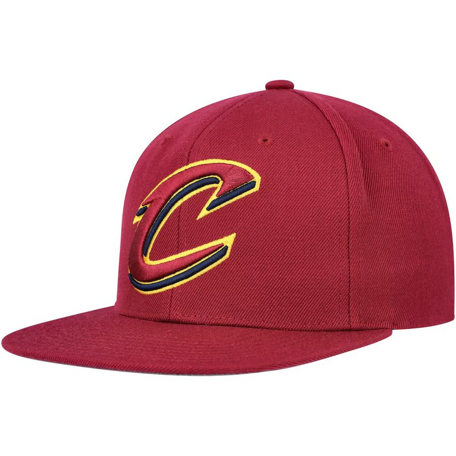 Cleveland Cavaliers Men’s Mitchell & Ness NBA Team Ground 2.0 Stretch Snapback Hat Cleveland Cavaliers Men’s Mitchell & Ness NBA Team Ground 2.0 Stretch Snapback Hat
