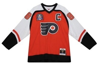 Philadelphia Flyers Eric Lindros 1996-97 Men’s Mitchell & Ness Blue Line Player Jersey Philadelphia Flyers Eric Lindros 1996-97 Men’s Mitchell & Ness Blue Line Player Jersey