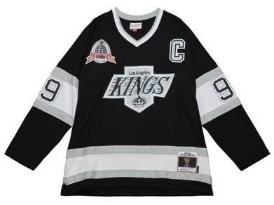 Los Angeles Kings Wayne Gretzky 1992-93 Men’s Mitchell & Ness Blue Line Player Jersey