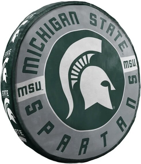 Michigan State Spartans Super Plush Travel Cloud Pillow Michigan State Spartans Super Plush Travel Cloud Pillow