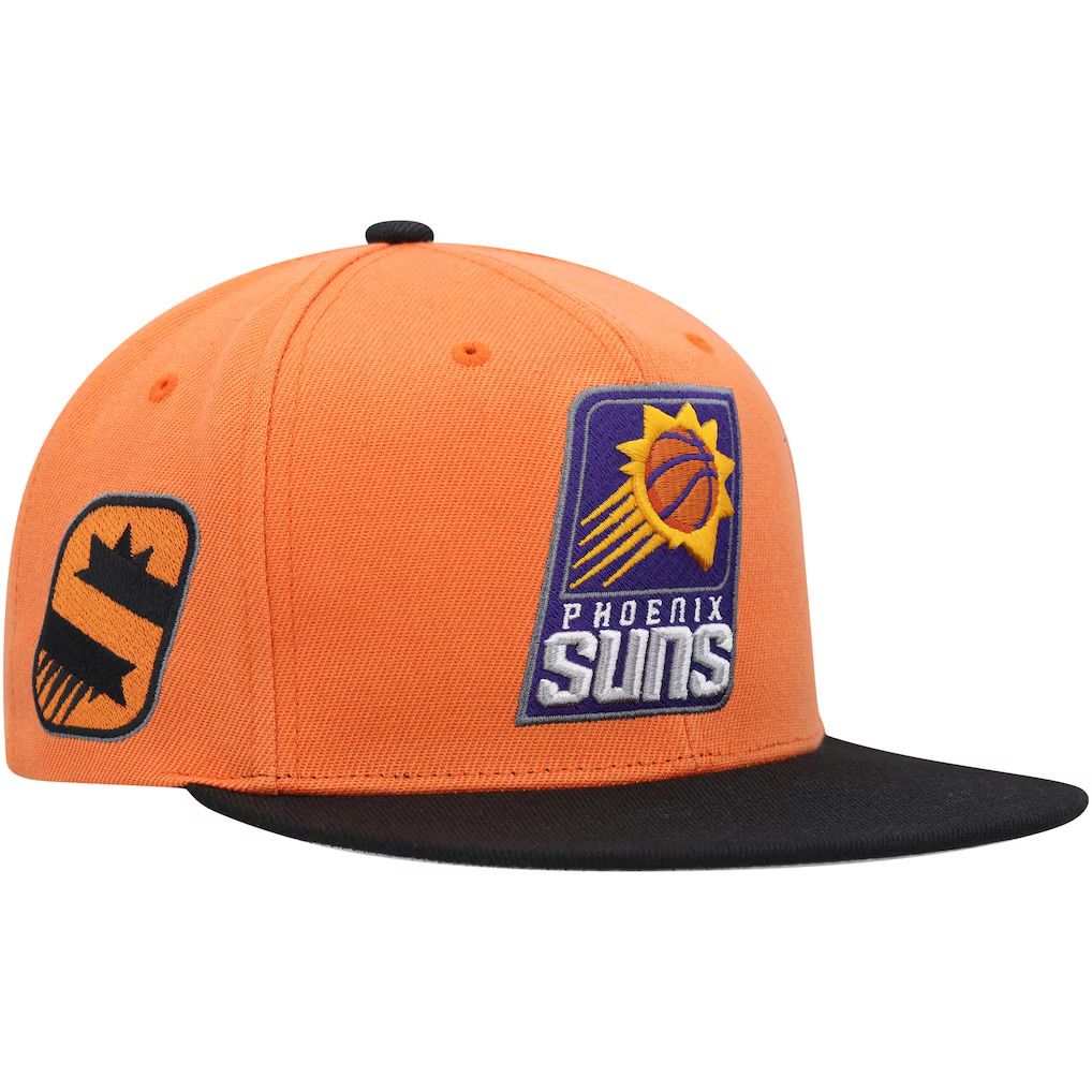 Phoenix Suns Men’s Mitchell & Ness NBA Side Core 2.0 Snapback Hat