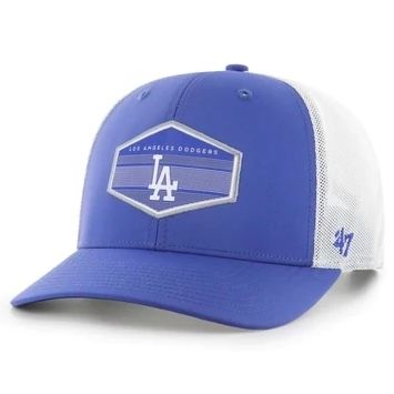 Los Angeles Dodgers Men's 47 Burgess Trucker Adjustable Hat Los Angeles Dodgers Men's 47 Burgess Trucker Adjustable Hat