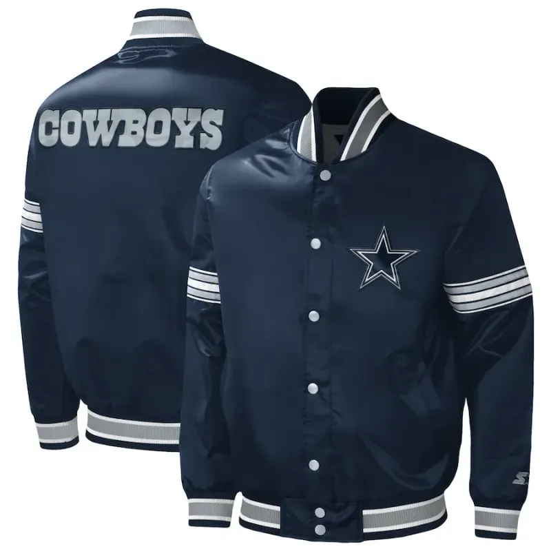 Dallas Cowboys Men’s Midfield Full-Snap Jacket
