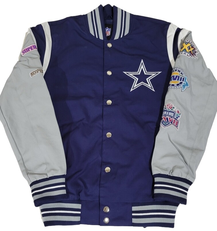 Dallas Cowboys Men's Title Holder 5X Super Bowl Champions Jacket Dallas Cowboys Men's Title Holder 5X Super Bowl Champions Jacket