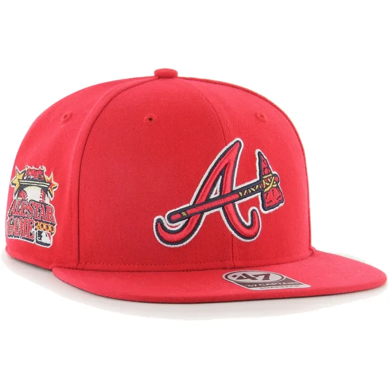Atlanta Braves Men’s 2000 All Star Game 47 Brand Captain Snapback Hat