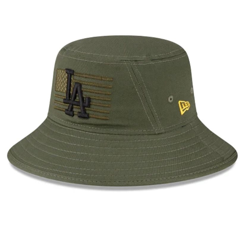 Los Angeles Dodgers Men’s New Era Armed Forces Day Bucket Hat Los Angeles Dodgers Men’s New Era Armed Forces Day Bucket Hat