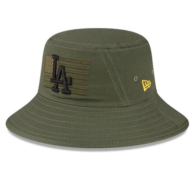 Los Angeles Dodgers Men’s New Era Armed Forces Day Bucket Hat Los Angeles Dodgers Men’s New Era Armed Forces Day Bucket Hat