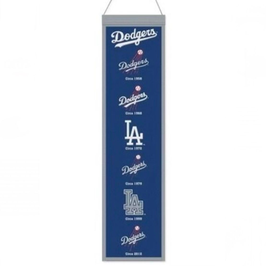 Los Angeles Dodgers 8" x 32" Heritage Banner