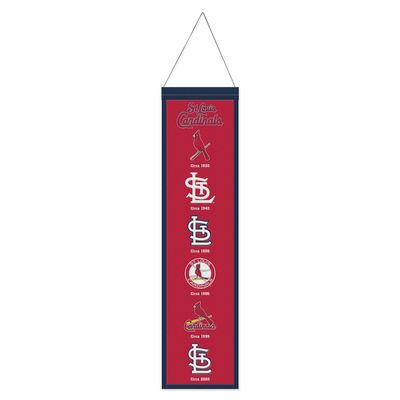 St. Louis Cardinals 8 St. Louis Cardinals 8" x 32" Heritage Banner