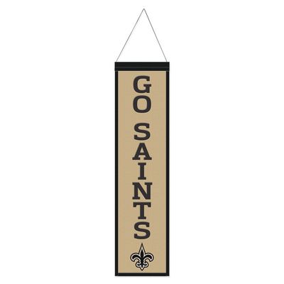 New Orleans Saints Go Saints Wool Banner
