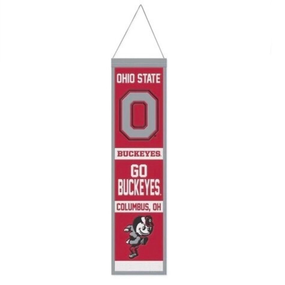 Ohio State Buckeyes Wool Banner