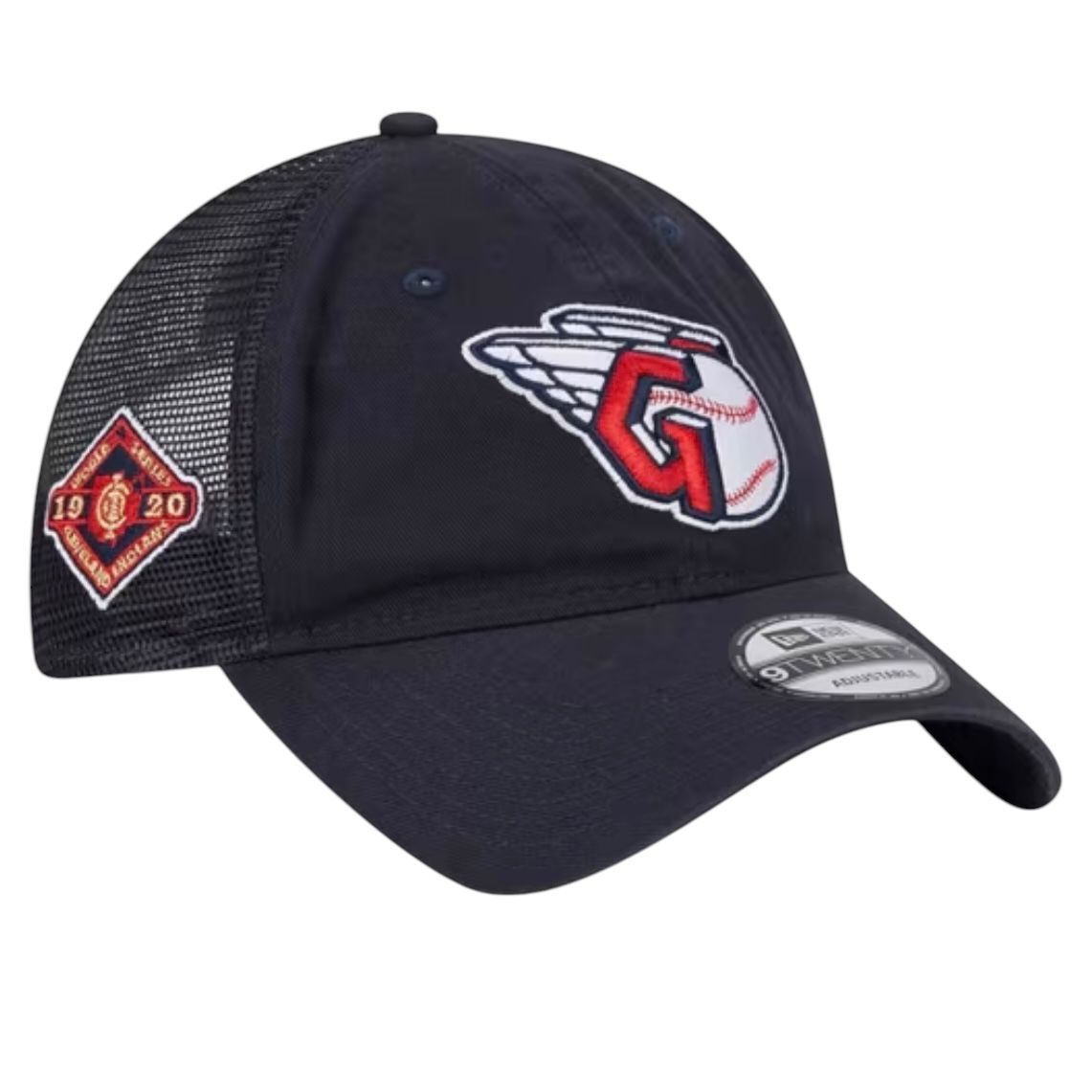 Cleveland Guardians Men's Distinct New Era 9Twenty Adjustable Hat Cleveland Guardians Men's Distinct New Era 9Twenty Adjustable Hat