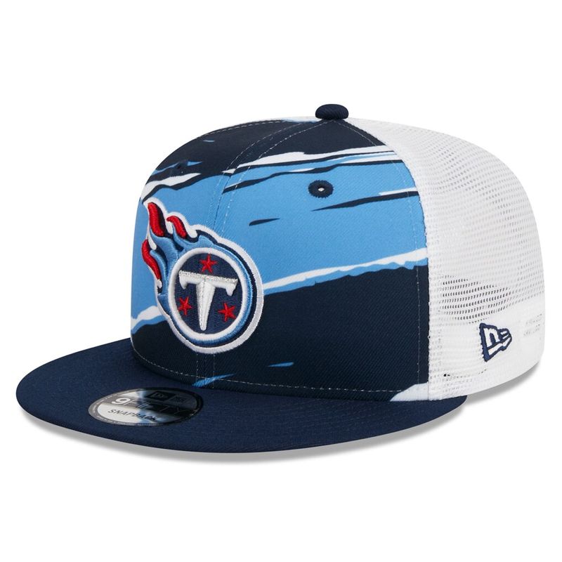 Tennessee Titans Men's New Era Tear Trucker 9FIFTY Snapback Hat Tennessee Titans Men's New Era Tear Trucker 9FIFTY Snapback Hat