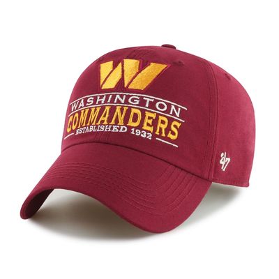 Washington Commanders Men’s Vernon 47 Clean Up Adjustable Hat