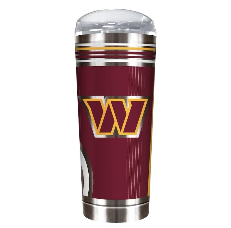Washington Commanders 18oz Cool Vibes Roadie Tumbler