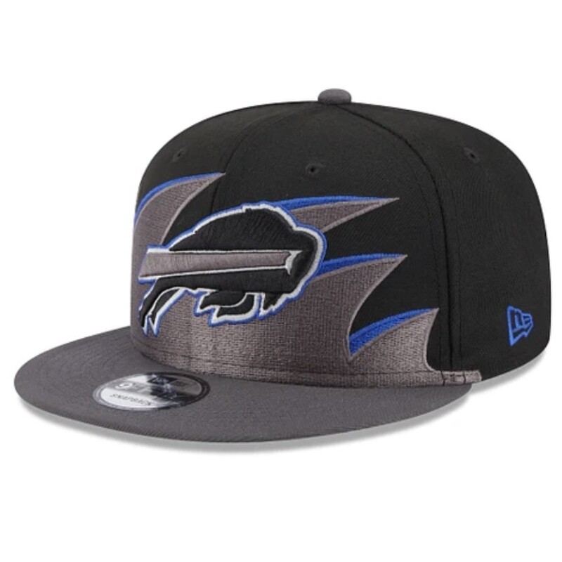 Buffalo Bills Men's Black New Era NFL Tidal 9FIFTY Snapback Hat Buffalo Bills Men's Black New Era NFL Tidal 9FIFTY Snapback Hat
