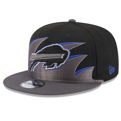 Buffalo Bills Men's Black New Era NFL Tidal 9FIFTY Snapback Hat Buffalo Bills Men's Black New Era NFL Tidal 9FIFTY Snapback Hat