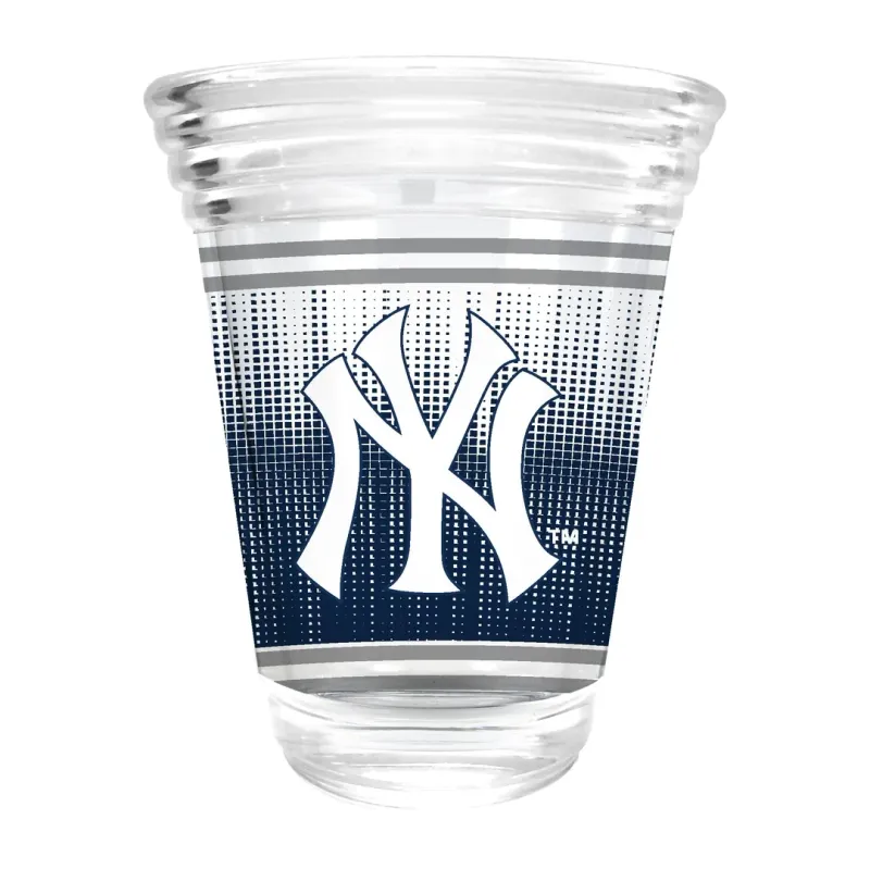 New York Yankees 2 Ounce Collector Shot Glass New York Yankees 2 Ounce Collector Shot Glass