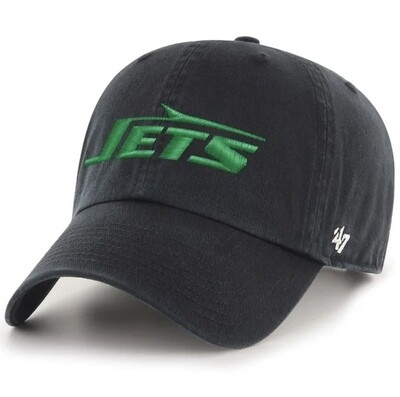 New York Jets Men’s 47 Brand Clean Up Adjustable Hat New York Jets Men’s 47 Brand Clean Up Adjustable Hat