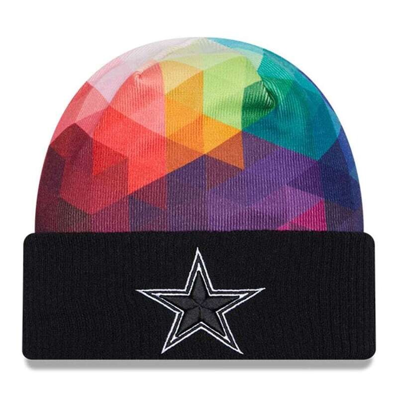 Dallas Cowboys Men’s NFL Crucial Catch Cuffed Knit Hat Dallas Cowboys Men’s NFL Crucial Catch Cuffed Knit Hat