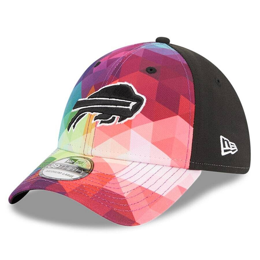 Buffalo Bills Men's New Era NFL Crucial Catch 39THIRTY Flex Hat