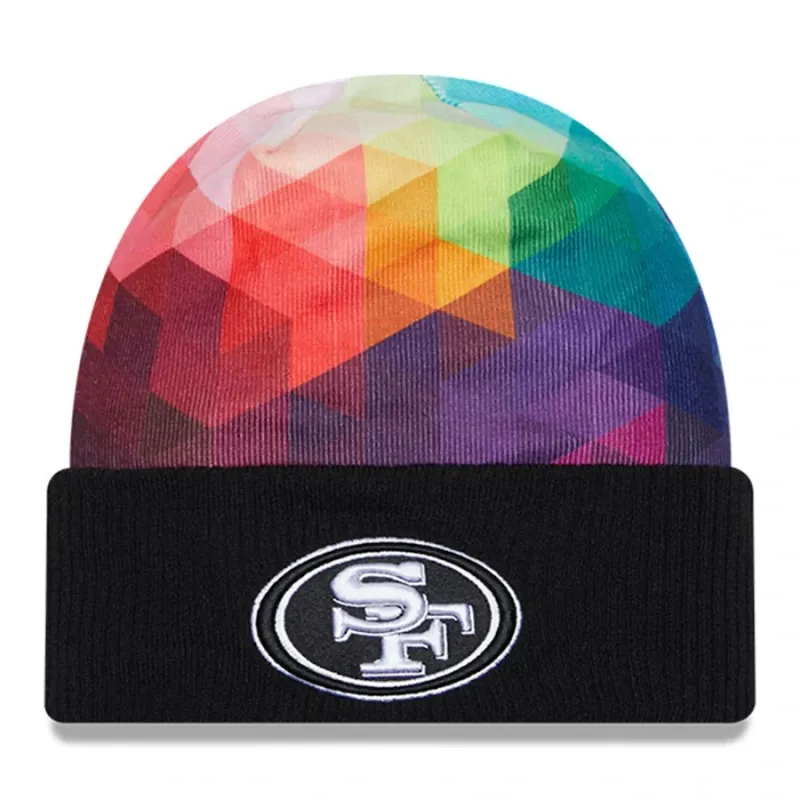 San Francisco 49ers Men’s NFL Crucial Catch Cuffed Knit Hat San Francisco 49ers Men’s NFL Crucial Catch Cuffed Knit Hat