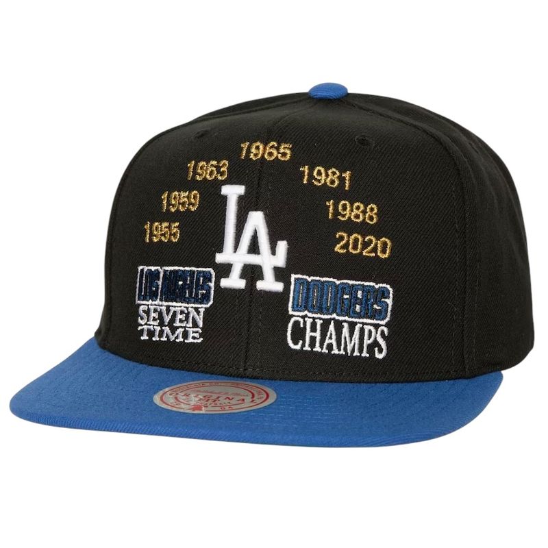 Los Angeles Dodgers Men’s MLB Champ Is Here Mitchell & Ness Snapback Hat Los Angeles Dodgers Men’s MLB Champ Is Here Mitchell & Ness Snapback Hat