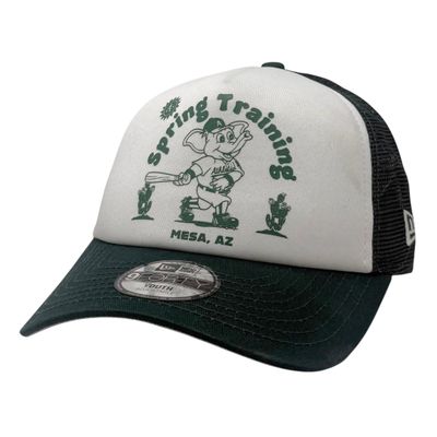 Athletics Youth New Era Trucker 9FORTY Adjustable Hat