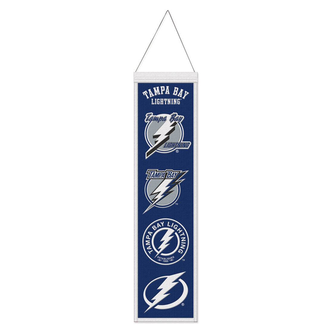 Tampa Bay Lightning 8 Tampa Bay Lightning 8" x 32" Heritage Banner