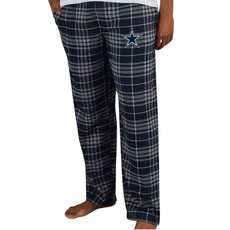 Dallas Cowboys Men’s Concord Plaid Flannel Pajama Pants Dallas Cowboys Men’s Concord Plaid Flannel Pajama Pants