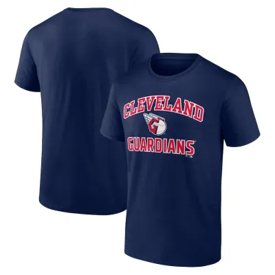 Cleveland Guardians Men’s Fanatics Branded Navy Heart & Soul T-Shirt Cleveland Guardians Men’s Fanatics Branded Navy Heart & Soul T-Shirt