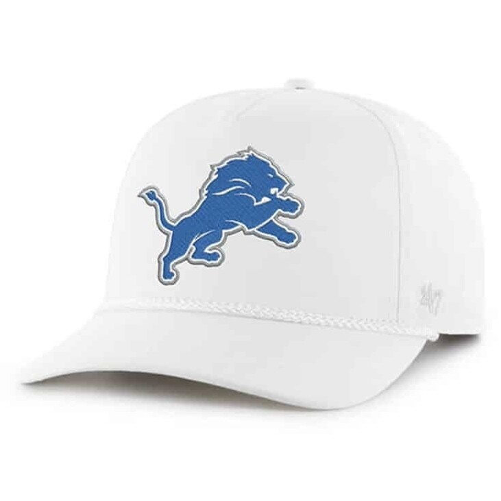 Detroit Lions Men’s White 47 Rope Hitch Adjustable Hat Detroit Lions Men’s White 47 Rope Hitch Adjustable Hat