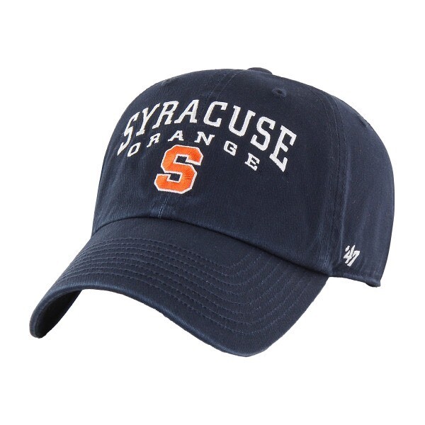 Syracuse Orange Men’s Navy 47 Brand Clean Up Adjustable Hat