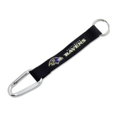 Baltimore Ravens Carabiner Lanyard Keychain Baltimore Ravens Carabiner Lanyard Keychain