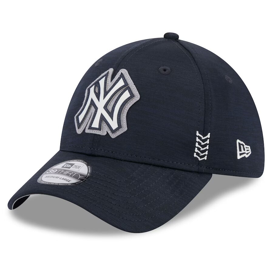 New York Yankees Men’s Navy New Era Clubhouse 39THIRTY Flex Fit Hat