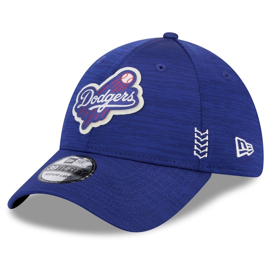 Los Angeles Dodgers Men’s New Era Royal Clubhouse 39THIRTY Flex Fit Hat